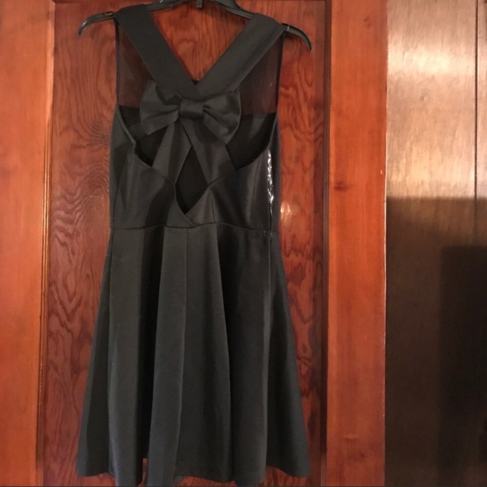 Black Bow Dress